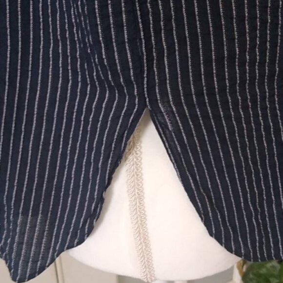 Farrow Navy Bell Sleeve Top From Need Supply - Picture 9 of 13